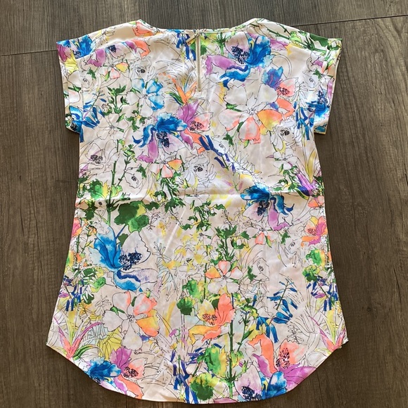 EXPRESS| floral print top - Picture 6 of 6